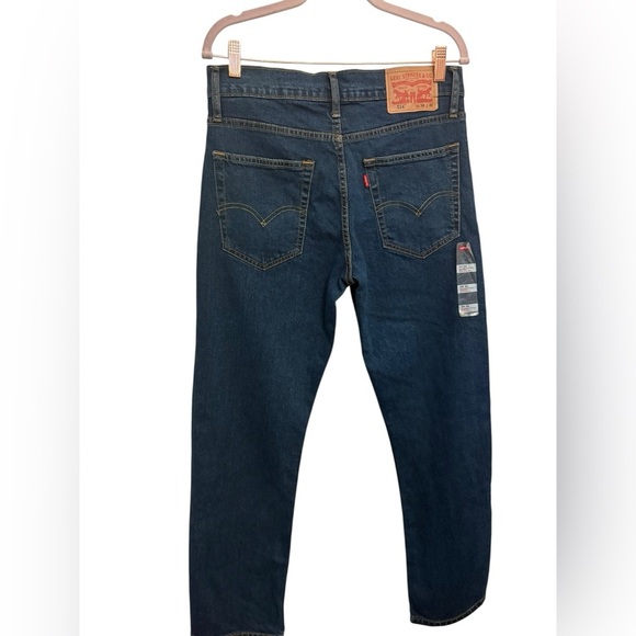 Levi's Dark Blue Straight Jeans for Women - Picture 3 of 3